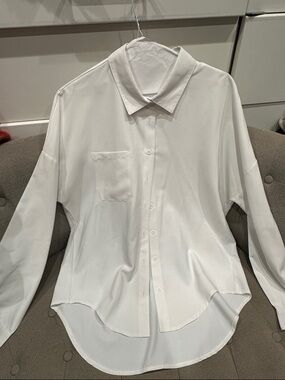 Classic Button-Down Shirt - White